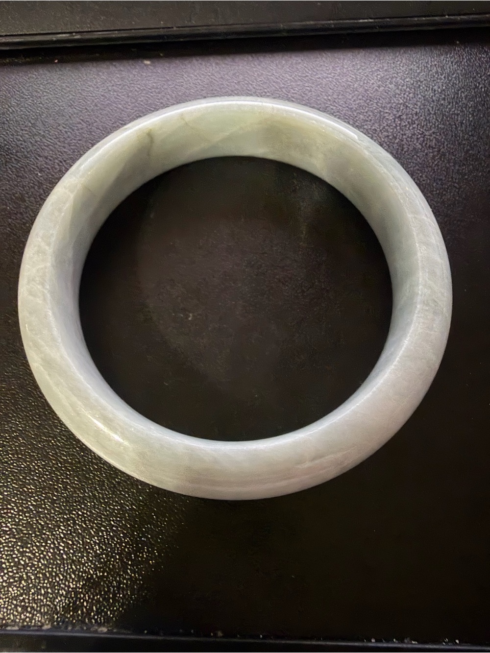 Light Green Jade Bangle Bracelet
